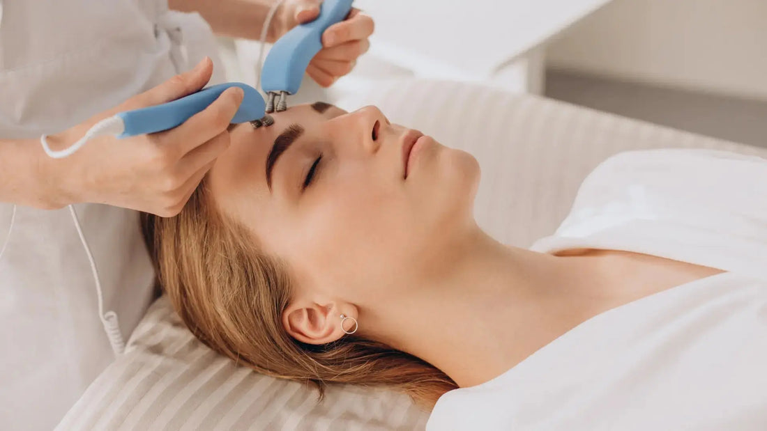Person examining skin after laser treatment — the first 72 hours of laser aftercare determine recovery quality